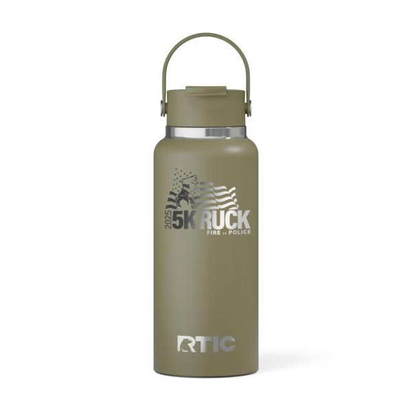 32oz Bottle - 5K Ruck POLICE Design Thumbnail