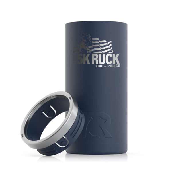 Skinny Can Cooler - 5K Ruck POLICE Design Thumbnail
