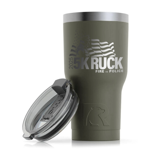 20oz Tumbler - 5K Ruck POLICE Design Thumbnail