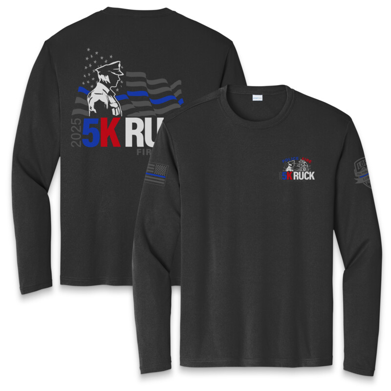 SPORT-TEK - PosiCharge® Competitor™ L/S T-Shirt - POLICE Thumbnail