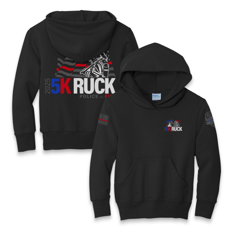 PORT & COMPANY - YOUTH Core Fleece Pullover Hoodie - FIRE Thumbnail