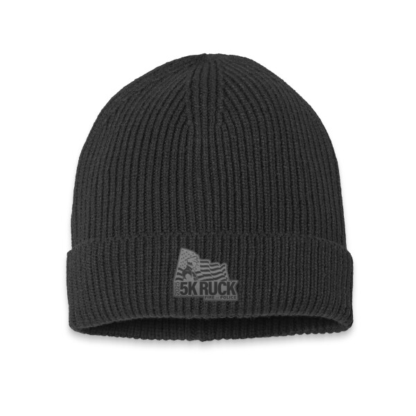 ATLANTIS HEADWEAR - Fine Rib Cuffed Beanie - POLICE Thumbnail