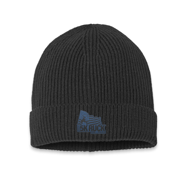 ATLANTIS HEADWEAR - Fine Rib Cuffed Beanie - POLICE Thumbnail